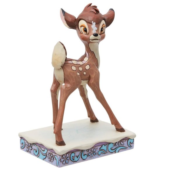 Bambi Christmas Personality Pose Figurine