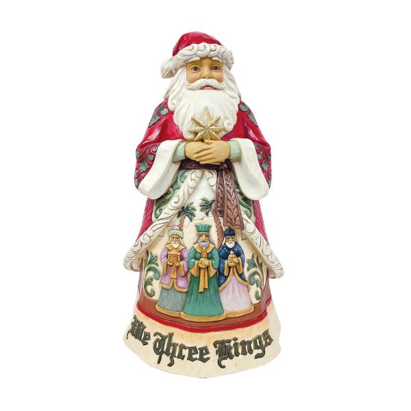 17th Annual Song Santa Figurine - We Three Kings