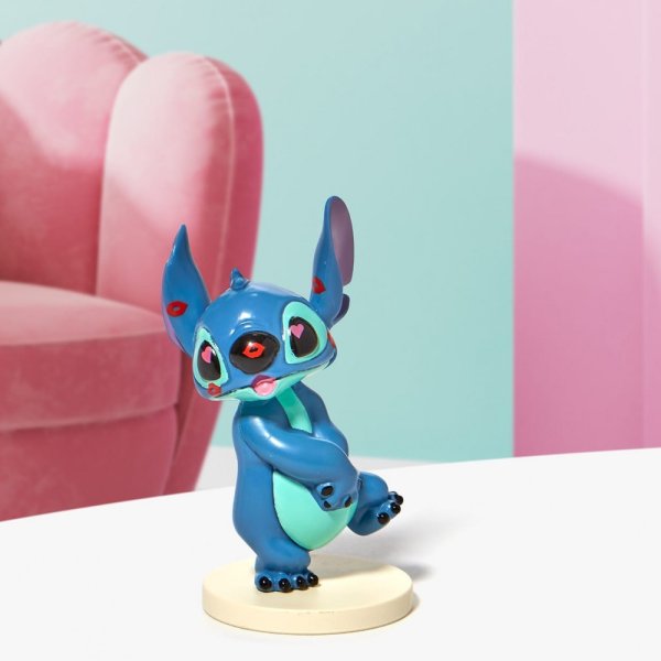 Stitch Covered in Kisses Mini Figurine