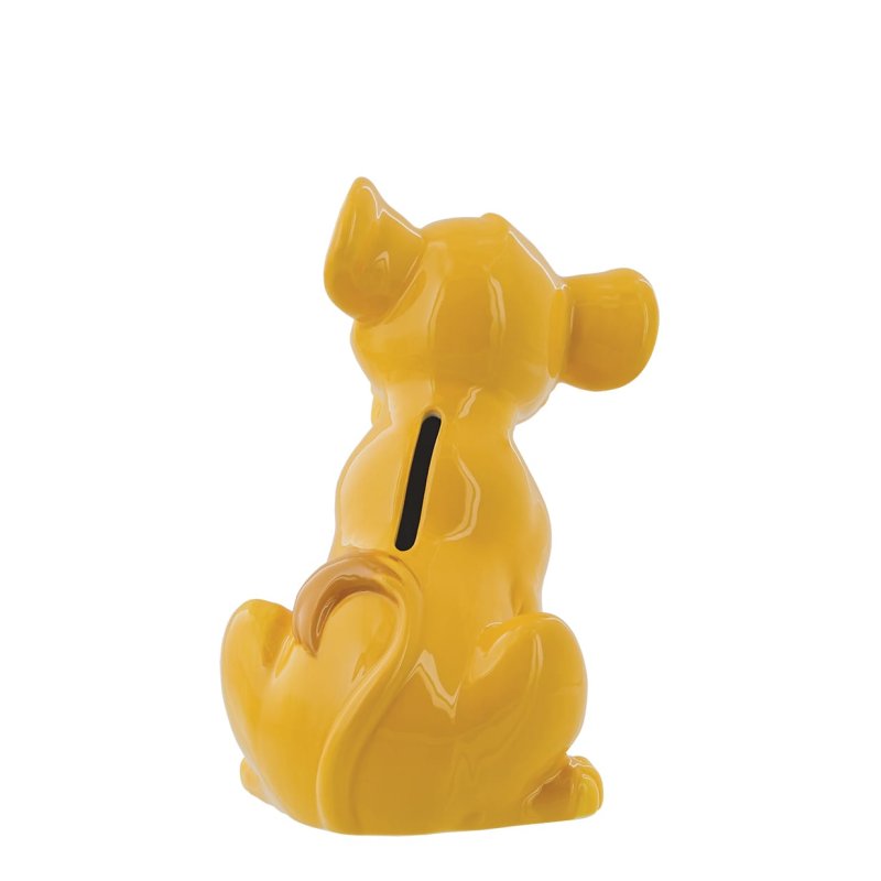 Roar into savings with the Disney Simba Money Bank. This majestic bank, featuring the Lion King's heir, safeguards your treasure while adding pride to your savings journey. Let Simba's bravery and spirit guide your financial adventures to the circle of life