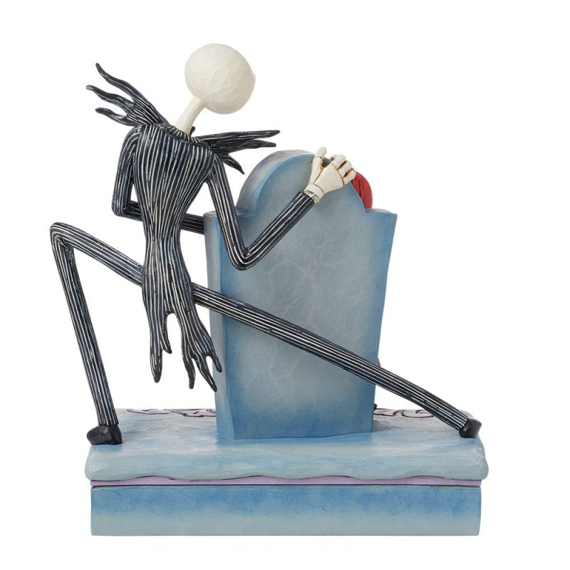A Grave Affair (Jack & Sally Gravestone Figurine)