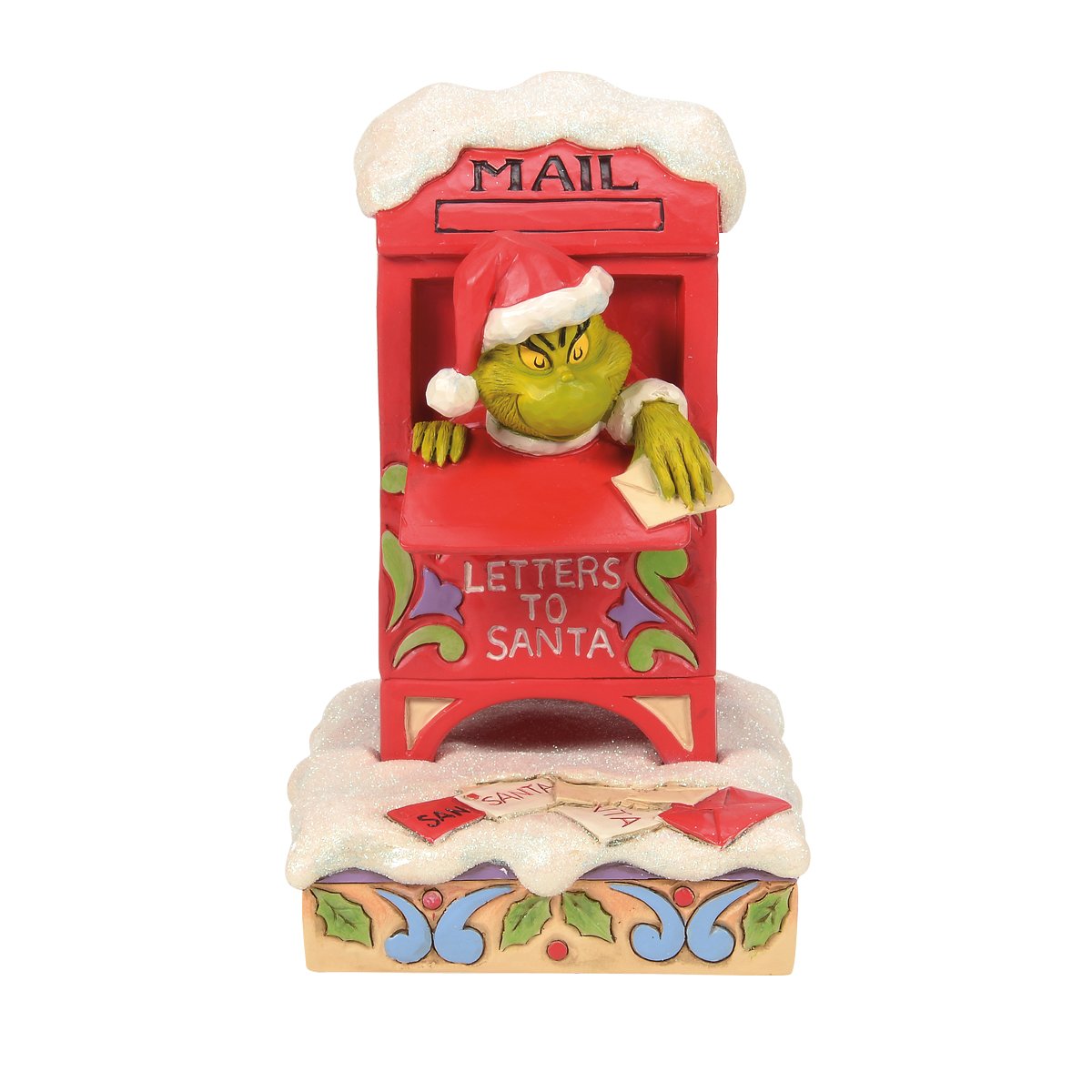 GRINCH IN MAIL BOX