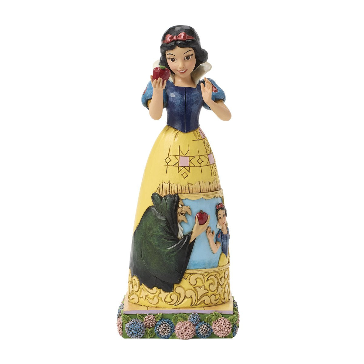 SNOW WHITE WITH APPLE DRESS SCENE