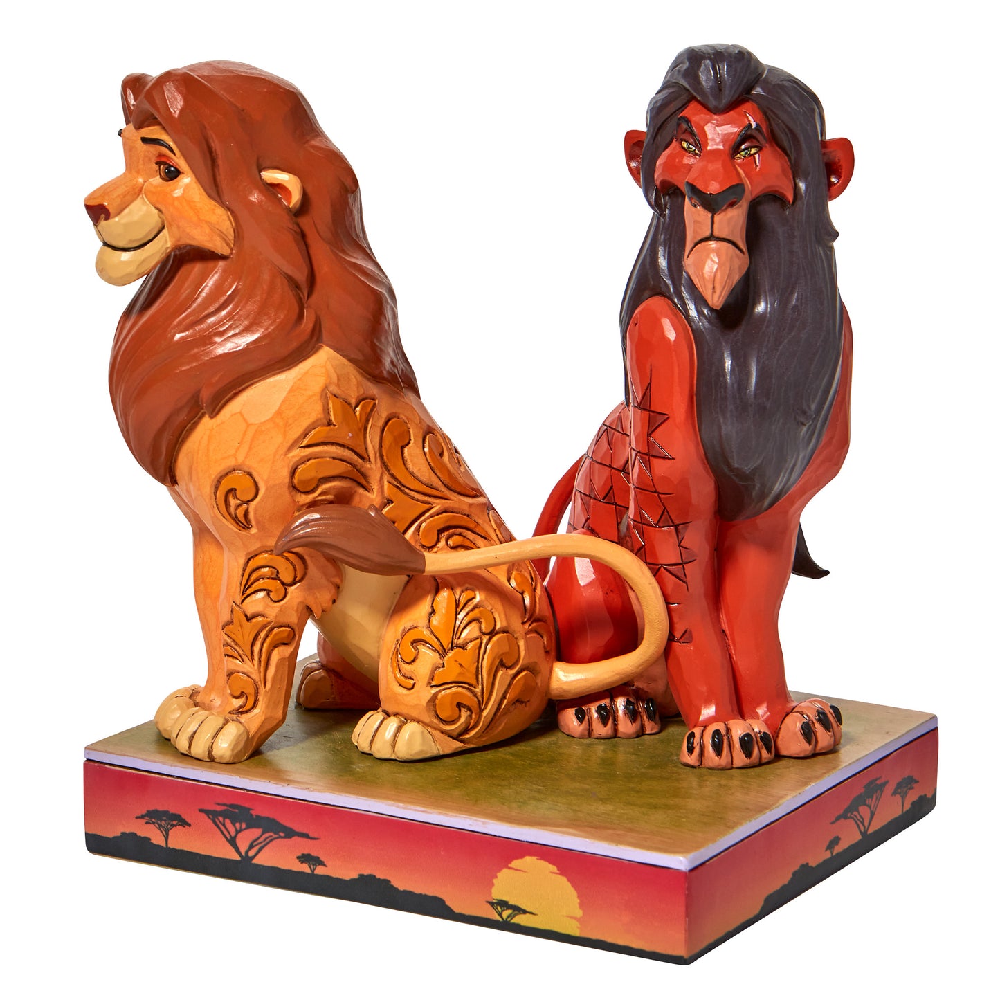 Simba & Scar Figurine