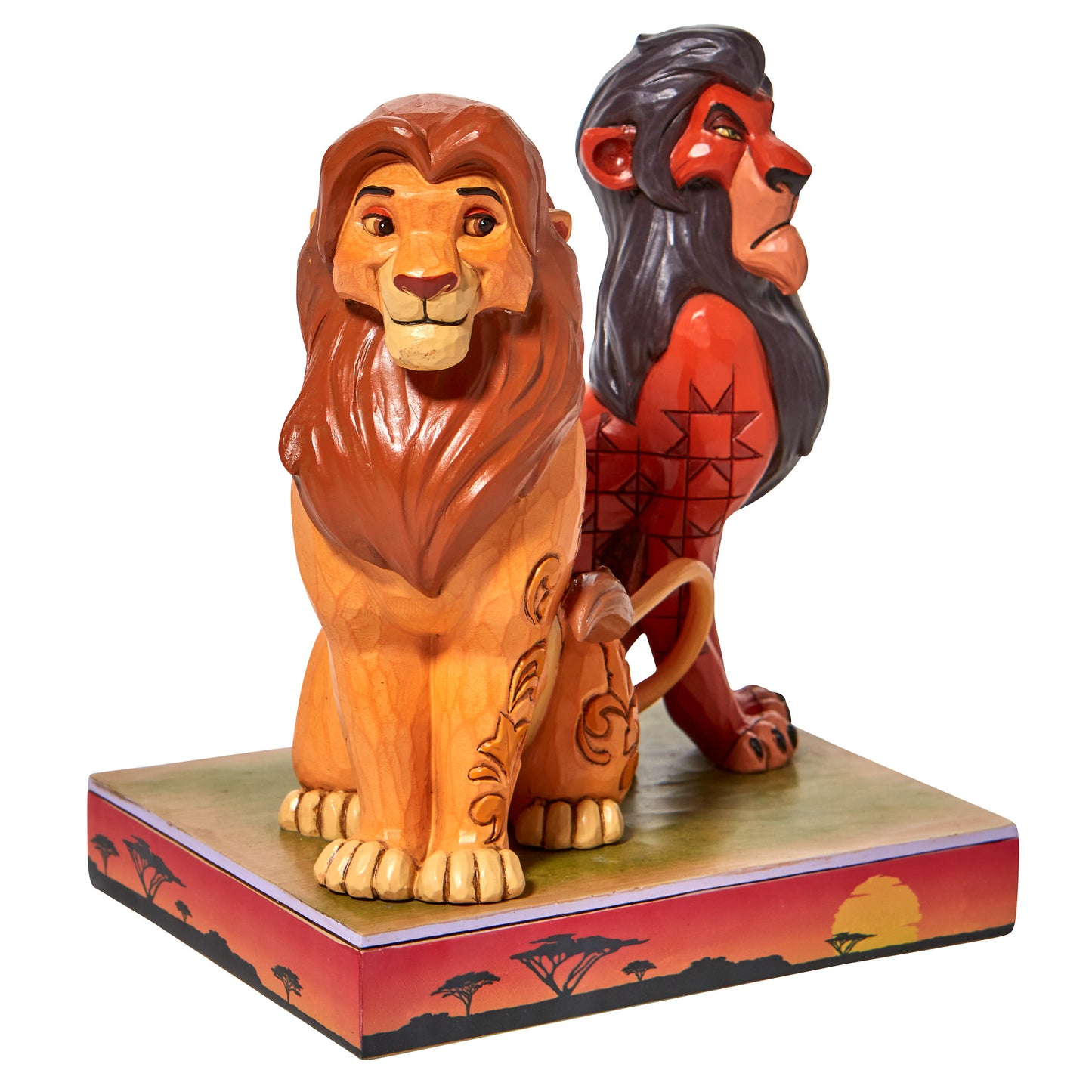 Simba & Scar Figurine