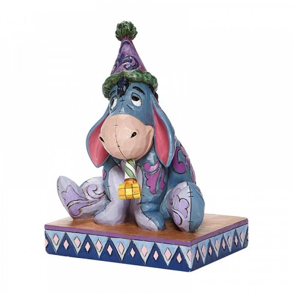 Birthday Blues - Eeyore with Birthday Hat Figurine