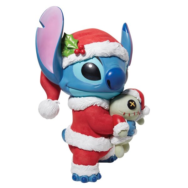 Santa Stitch Statement Figurine