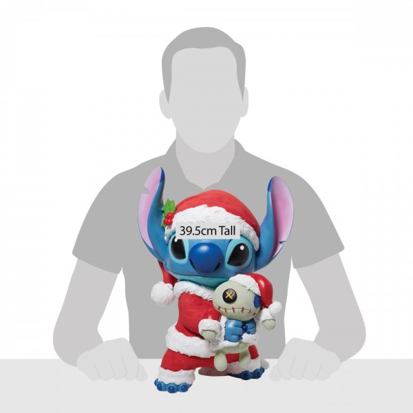 Santa Stitch Statement Figurine