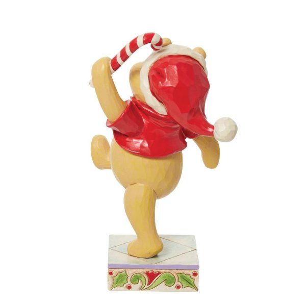 Christmas Holiday Pooh Figurine