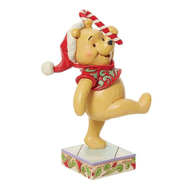 Christmas Holiday Pooh Figurine
