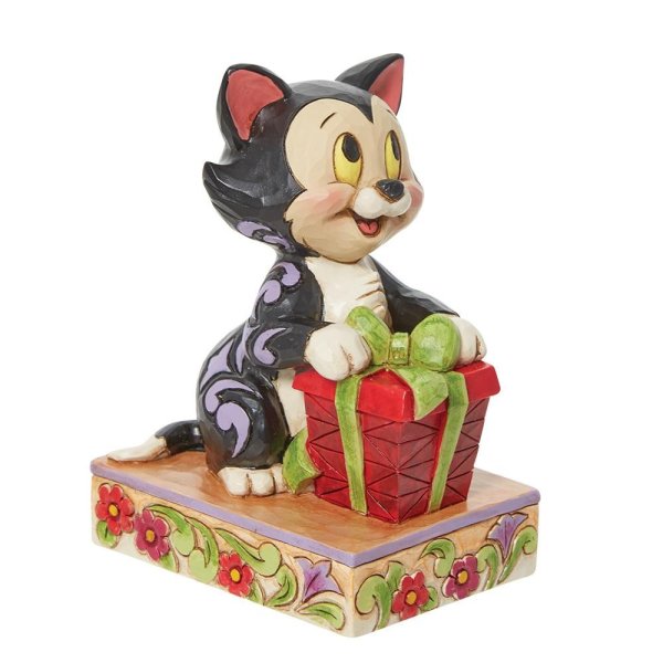 Figaro Christmas Figurine Personality pose