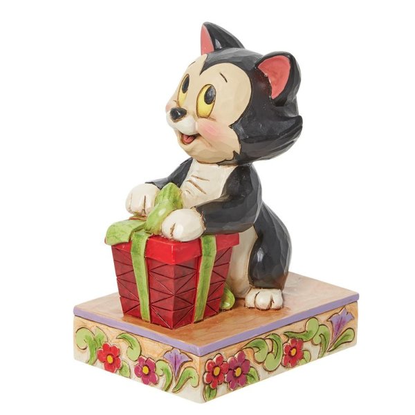 Figaro Christmas Figurine Personality pose