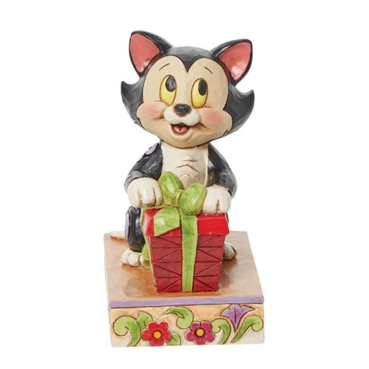 Figaro Christmas Figurine Personality pose