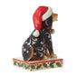 Highland Glen Dog in Santa Hat Figurine