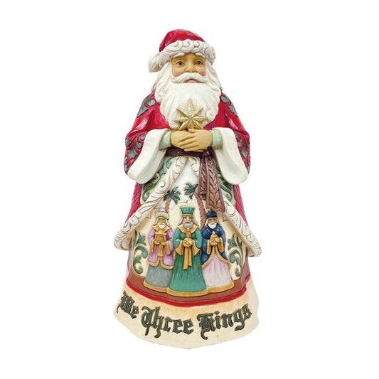17th Annual Song Santa Figurine - We Three Kings