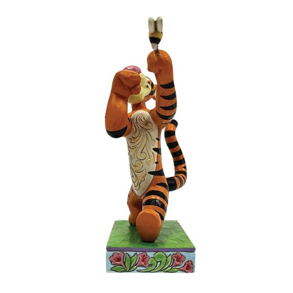 Tigger Fighting a Bee Figurine