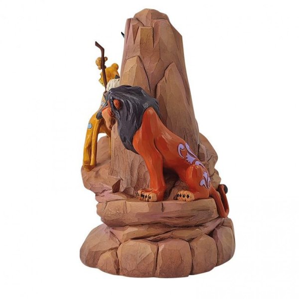 Lion King Carved in Stone Figurine