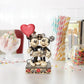 Mickey and Minnie Heart Figurine