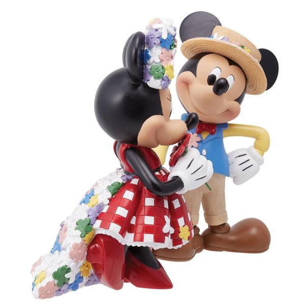 Mickey & Minnie Botanical Figurine by Disney Showcase