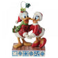 Donald Duck and Daisy Duck Mistletoe Christmas Figurine