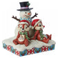 Chip n Dale Snowman Figurine