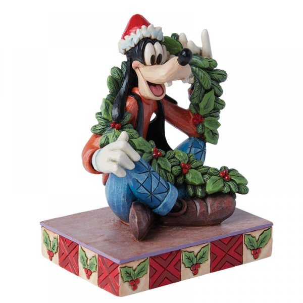 Goofy Christmas Figurine