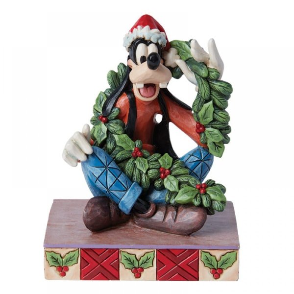 Goofy Christmas Figurine