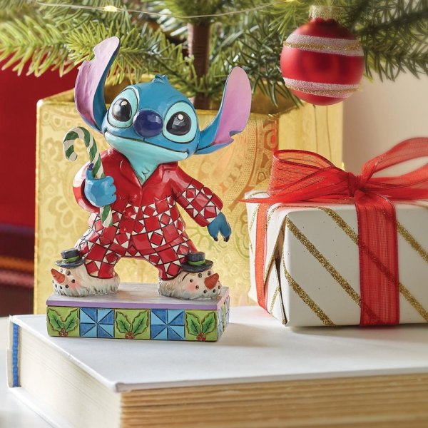 Christmas PJs Stitch Figurine