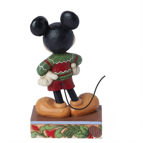 Mickey Mouse Christmas Sweater Figurine