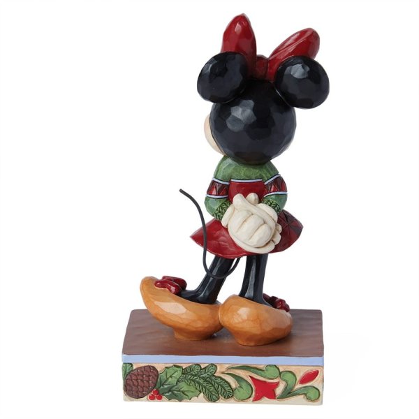 Minnie Mouse Christmas Sweater Figurine