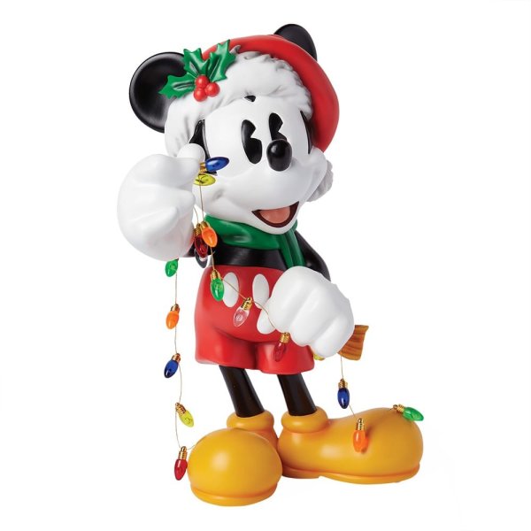 Christmas Mickey Mouse Big Figurine