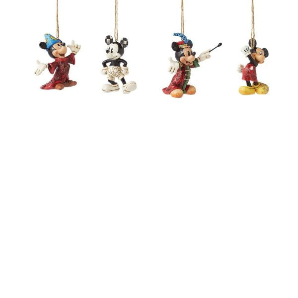 Mickey Mouse Hanging Ornaments Set of 4