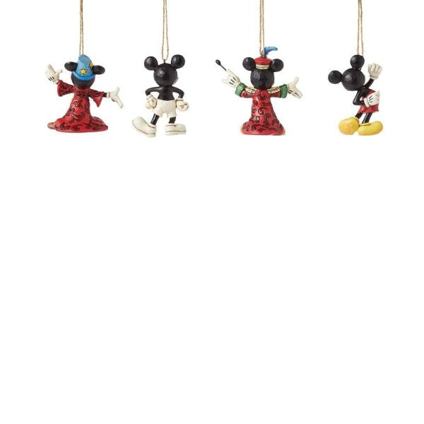 Mickey Mouse Hanging Ornaments Set of 4