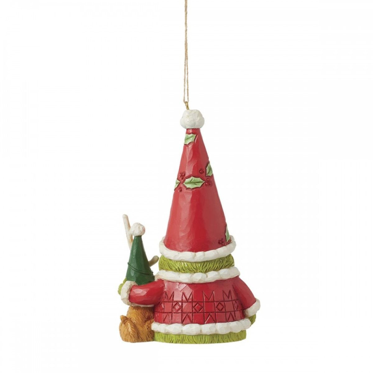 GRINCH & MAX GNOME HANGING ORNAMENT