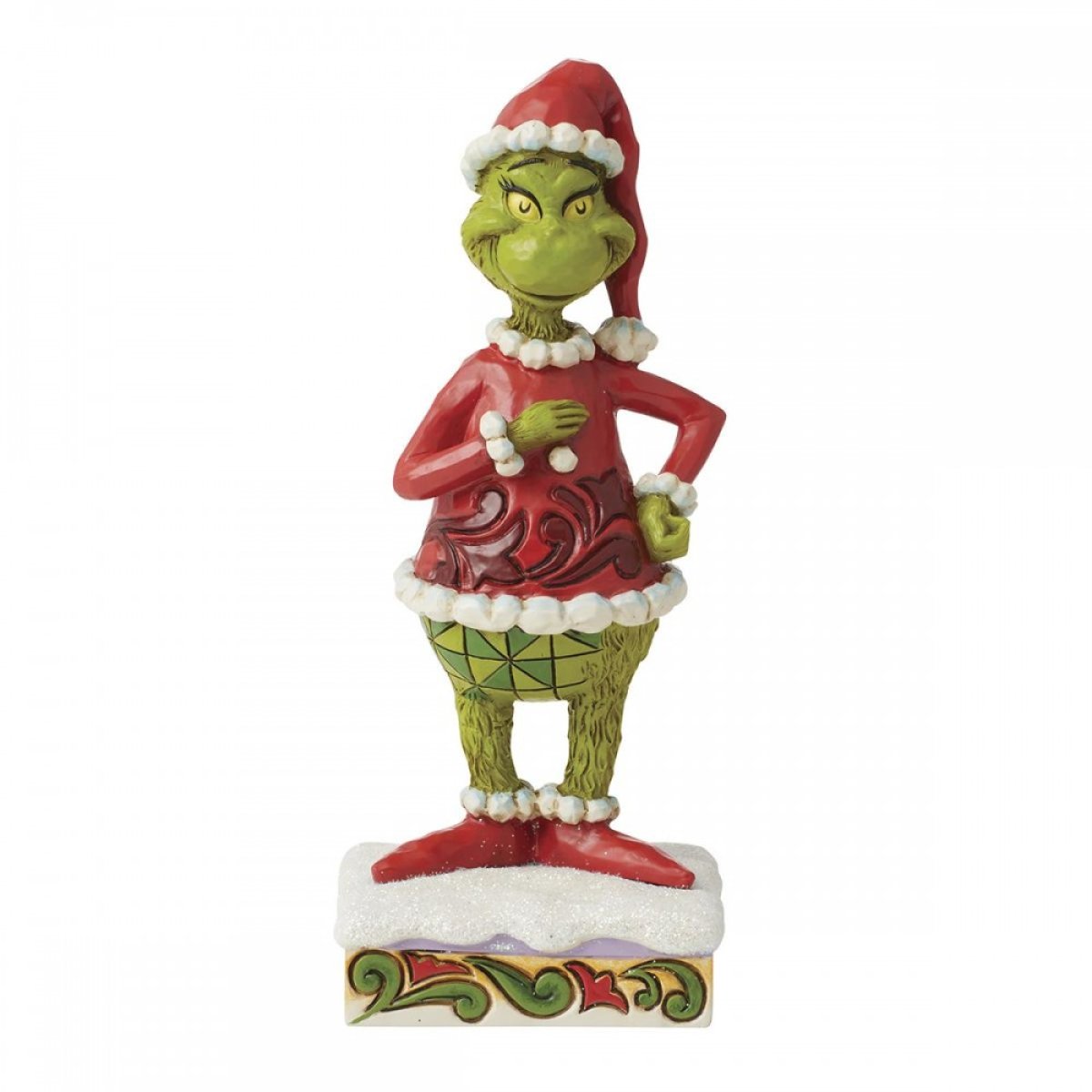 HAPPY GRINCH PERSONALITY POSE