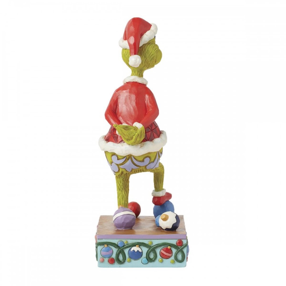 GRINCH STEPPING ON ORNAMENT