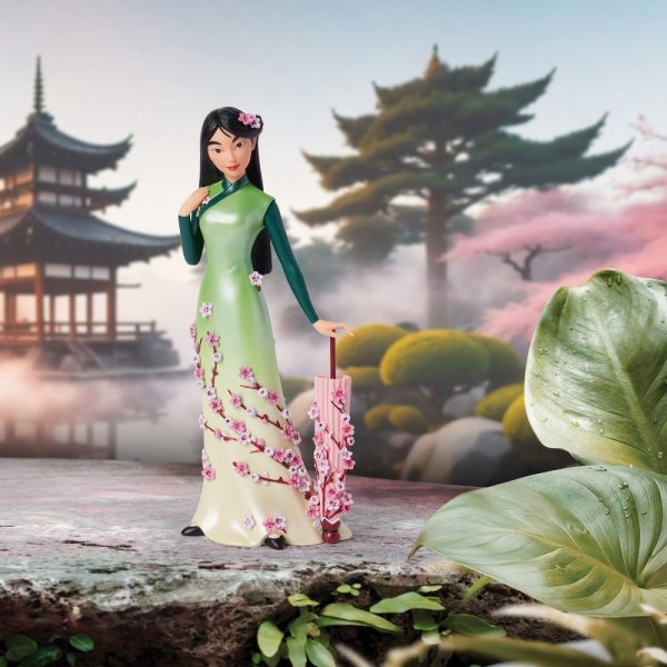 Botanical Mulan Figurine