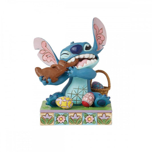 Stitch Eating Chocolate Bunny Eggs