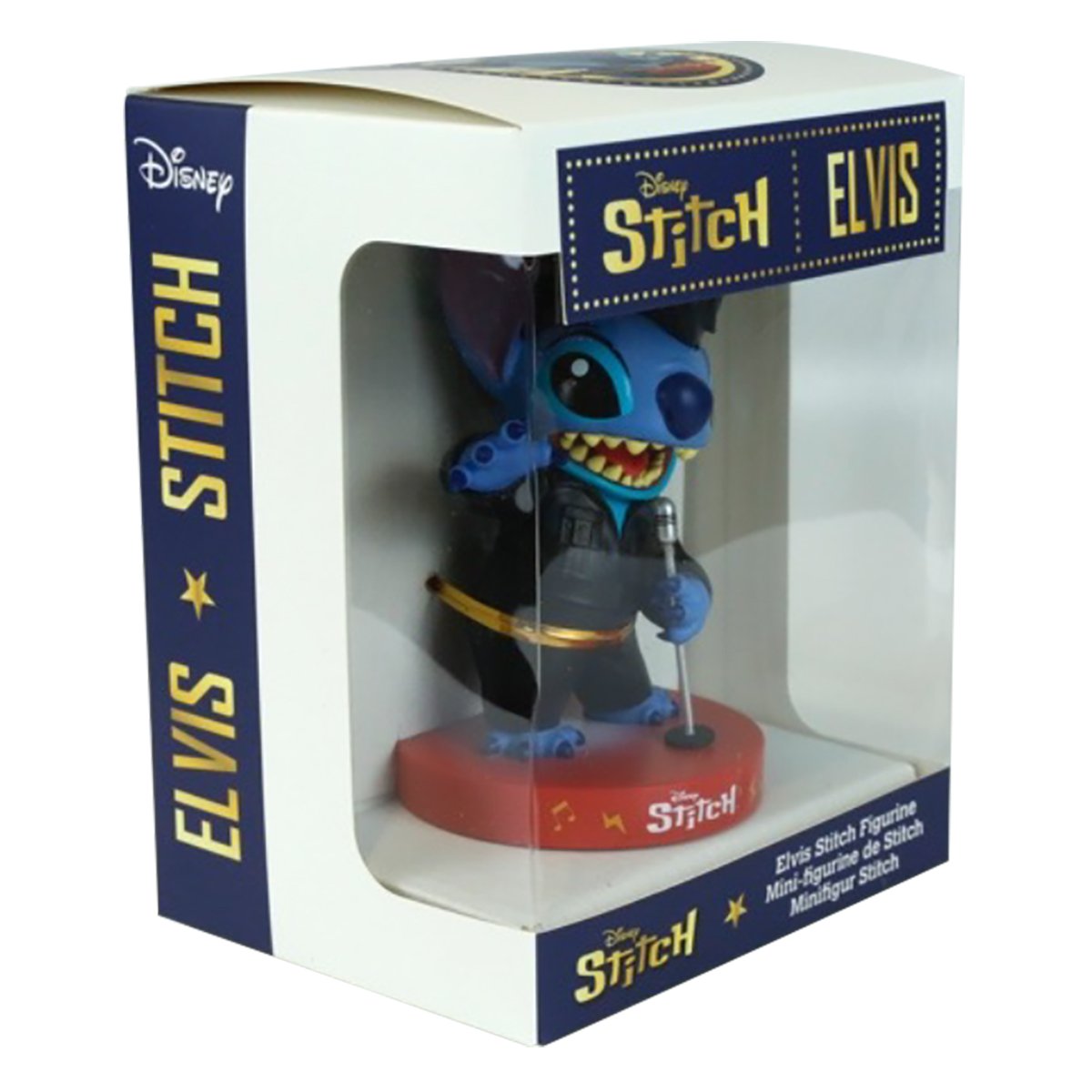 BLACK LEATHER STITCH ELVIS