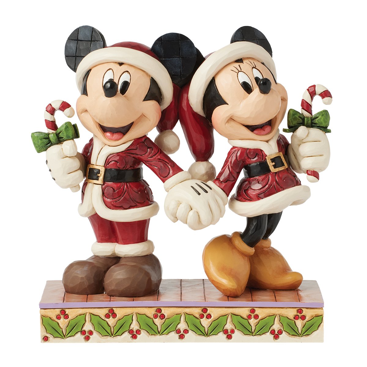 MICKEY AND MINNIE CANDY CANE
