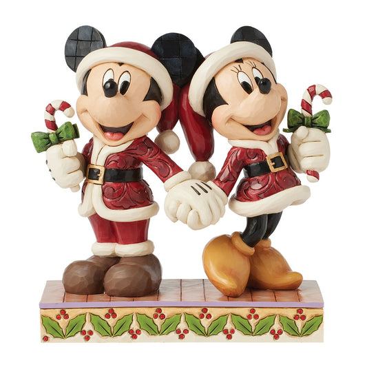 MICKEY AND MINNIE CANDY CANE