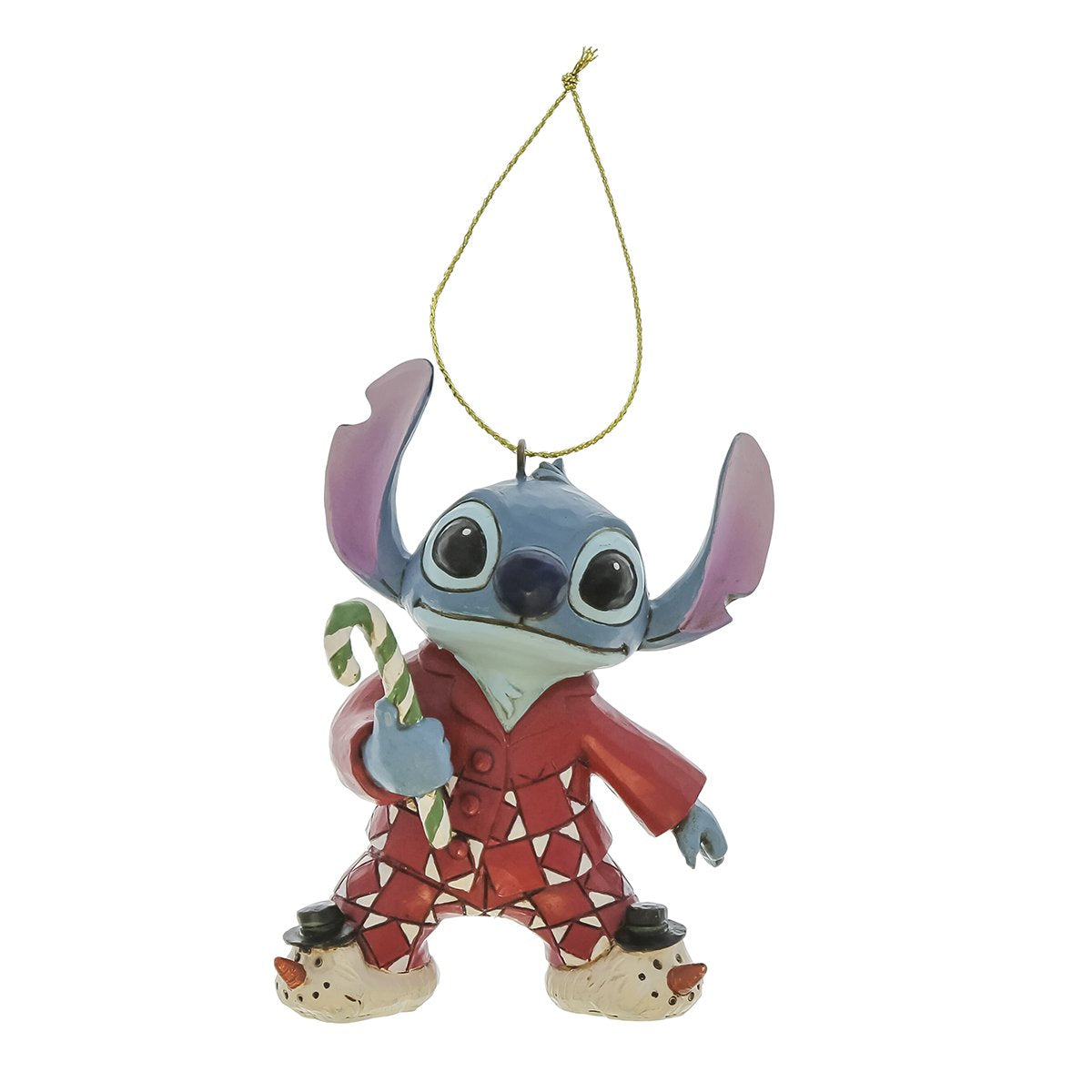 STITCH IN CHRISTMAS PJS HANGING ORNAMENT