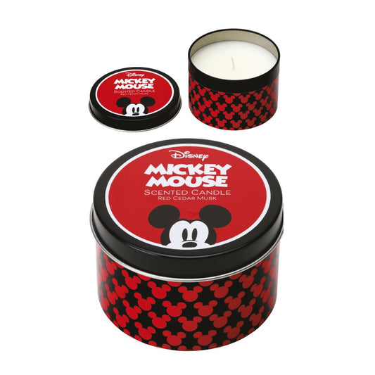 MICKEY CANDLE METAL WHITE JASMINE