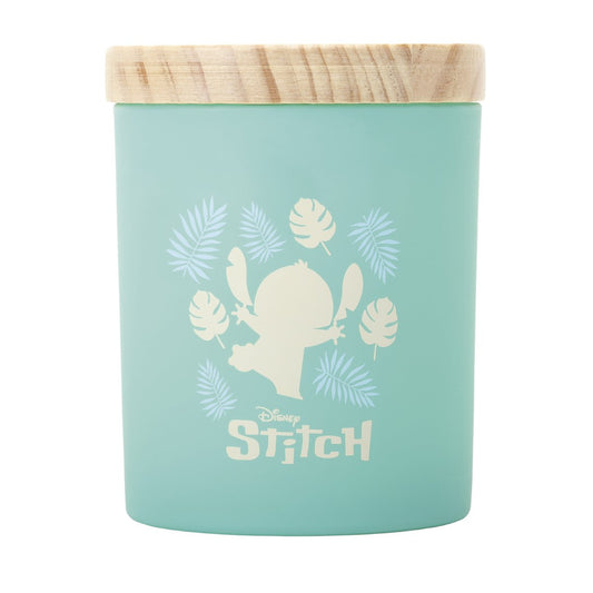 STITCH PINAPPLE & COCONUT BLOSSOM WOOD CANDLE