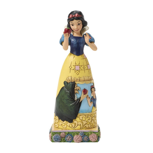 SNOW WHITE WITH APPLE DRESS SCENE