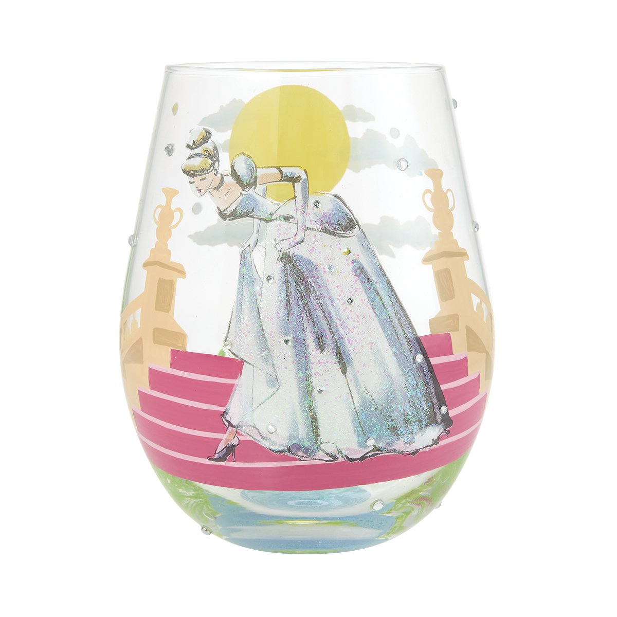 IF THE SHOE FITS CINDERELLA STEMLESS GLASS