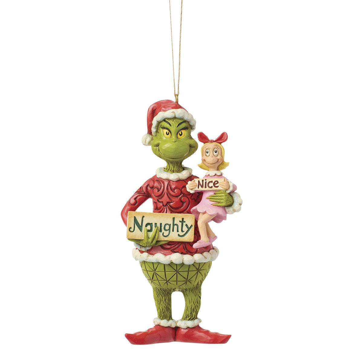 GRINCH AND CINDY LOU SIGN H/O