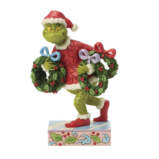 GRINCH STEALING WREATHS
