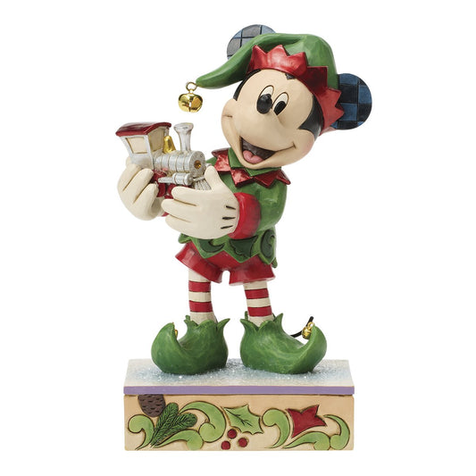 MICKEY ELF WITH TRAIN