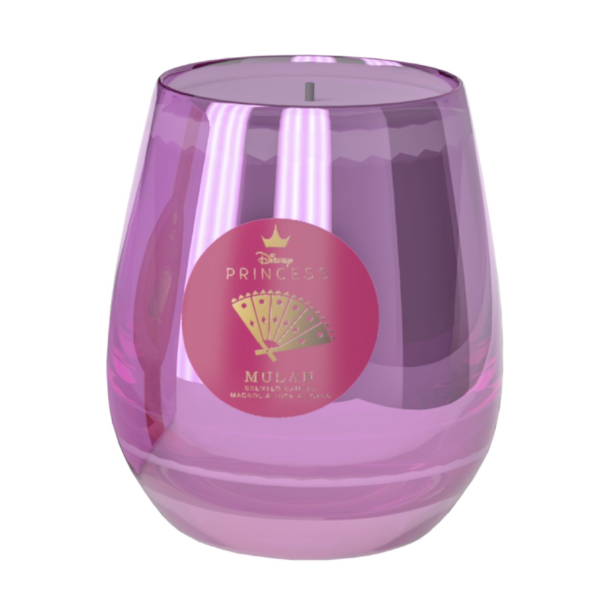 MULAN MAGNOLIA TREE & LOTUS GLASS CANDLE